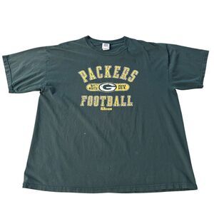 VTG Green Bay‎ Packers NFL Shirt Mens XL Pro Player 90s Distressed Y2K